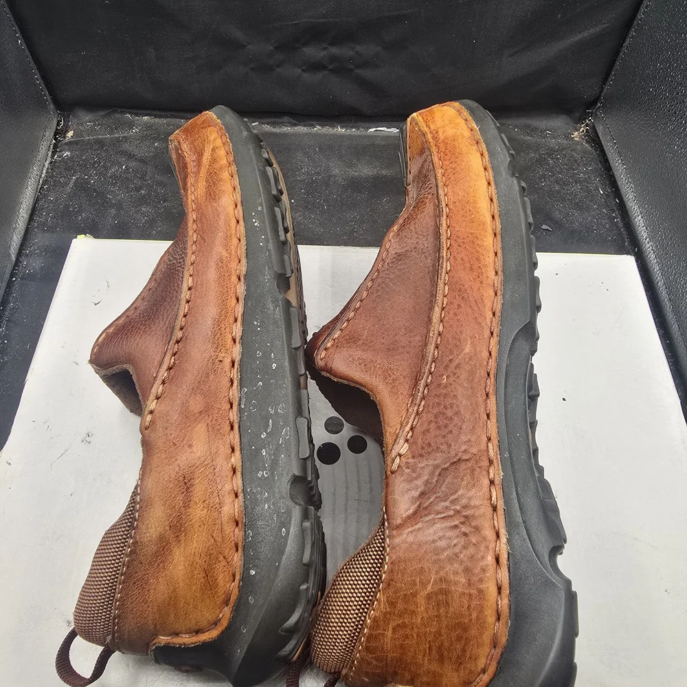 Timberland Brown Leather‎ Slip-On Loafers
